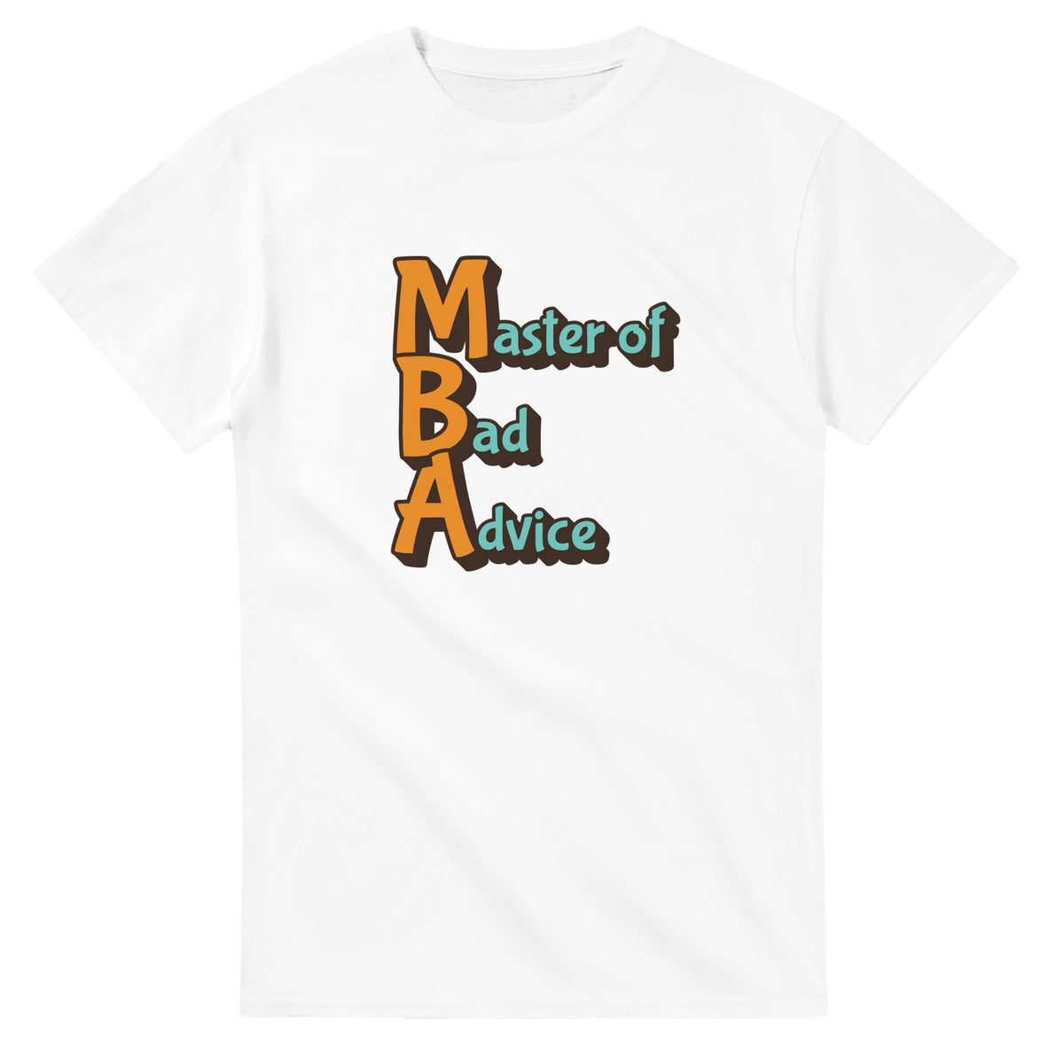 Master of Bad Advice — white unisex t-shirt