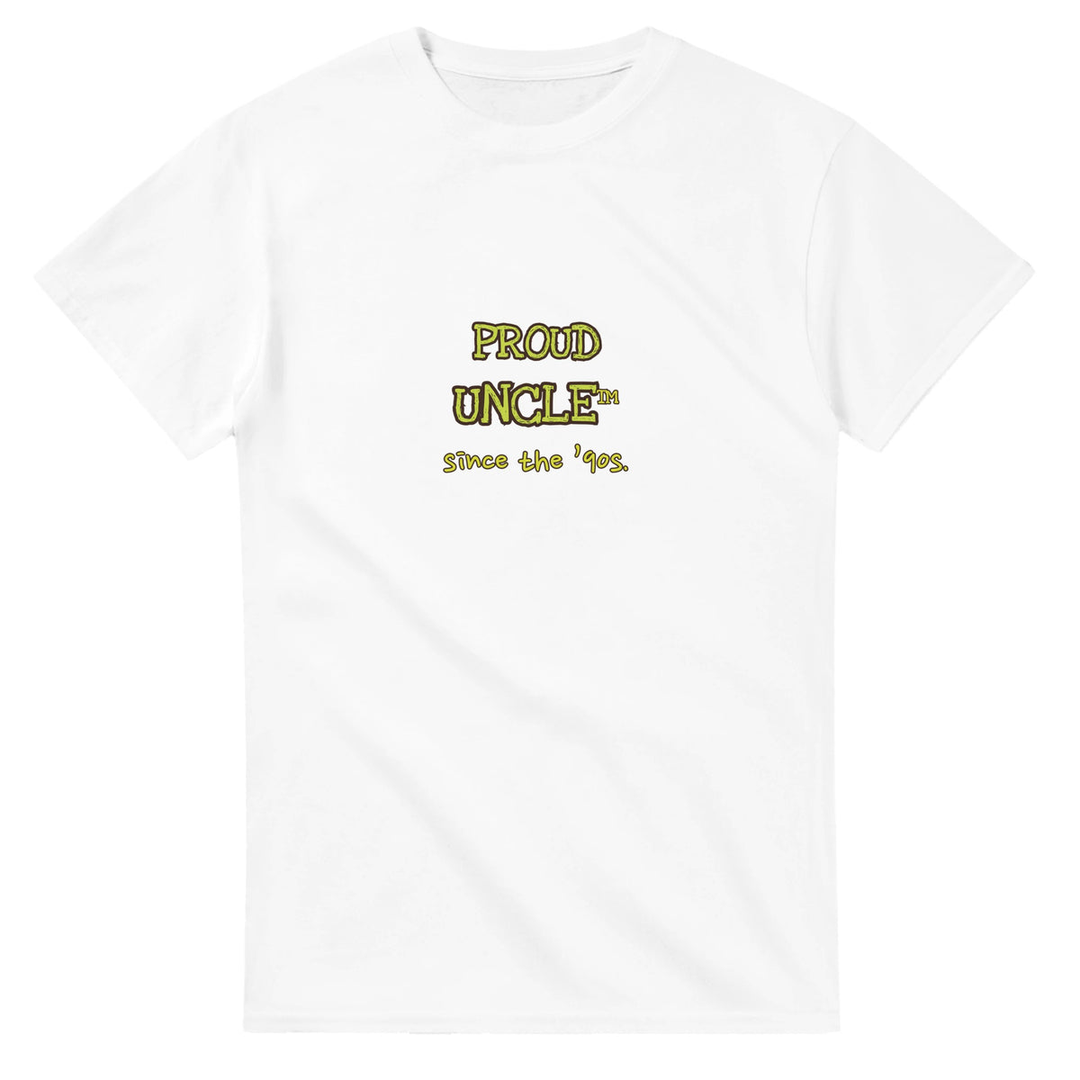 Proud Uncle • Since The ’90s — white unisex t-shirt