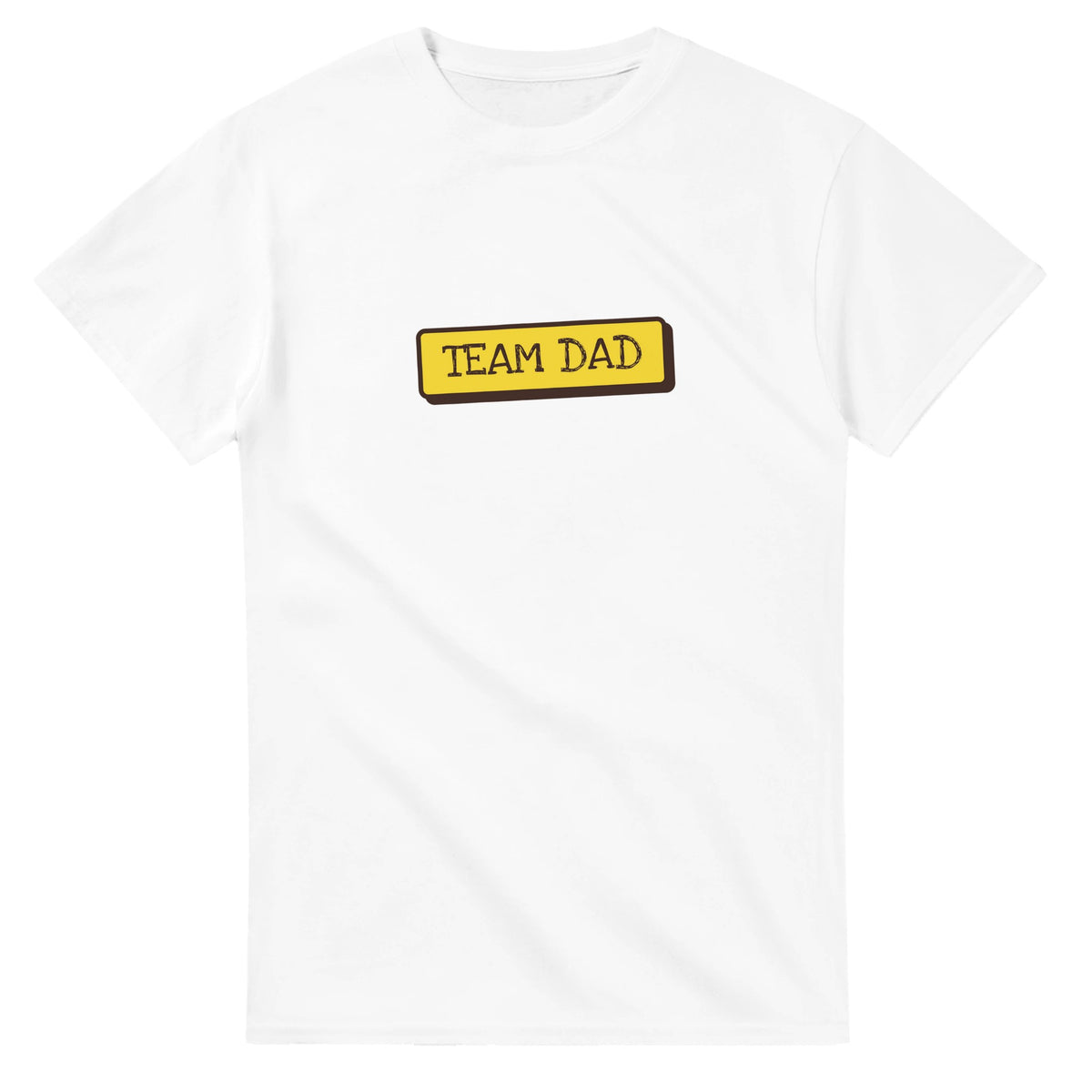 Team Dad — white unisex t-shirt