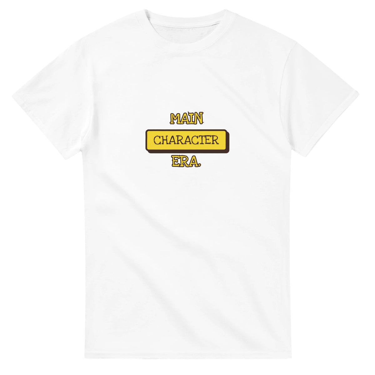 Main Character Era — white unisex t-shirt