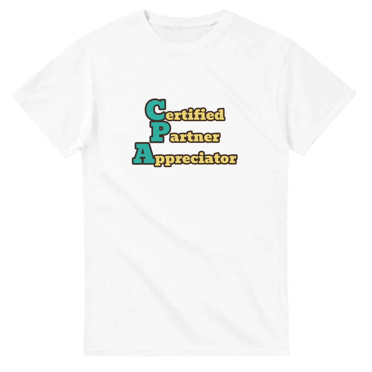 Certified Partner Appreciator — white unisex t-shirt