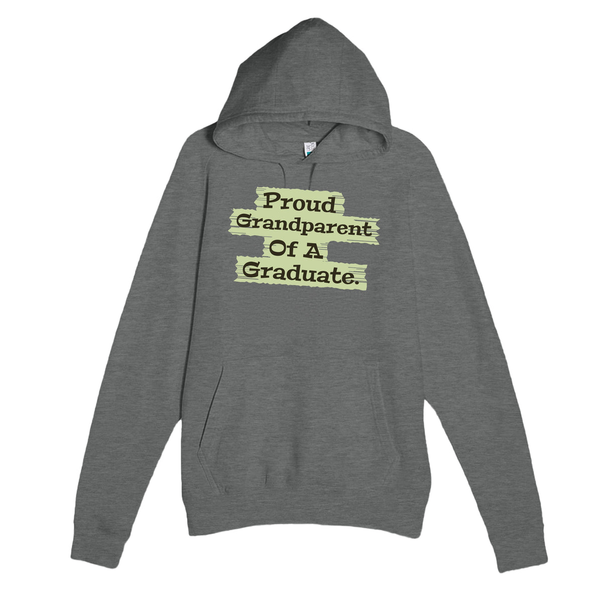 Proud Grandparent Of A Graduate — heartfelt graphite heather unisex hoodie