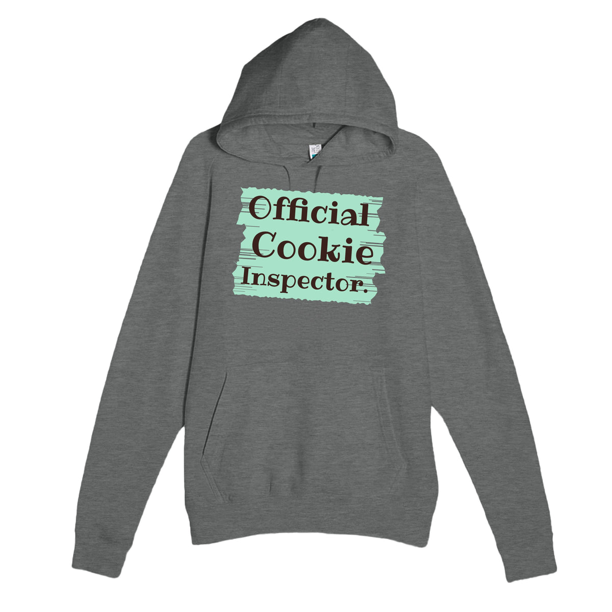 Official Cookie Inspector — funny graphite heather unisex hoodie