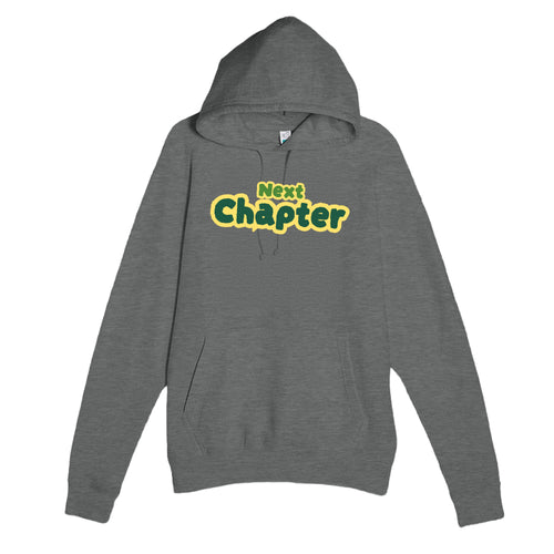 Next Chapter — heartfelt graphite heather unisex hoodie