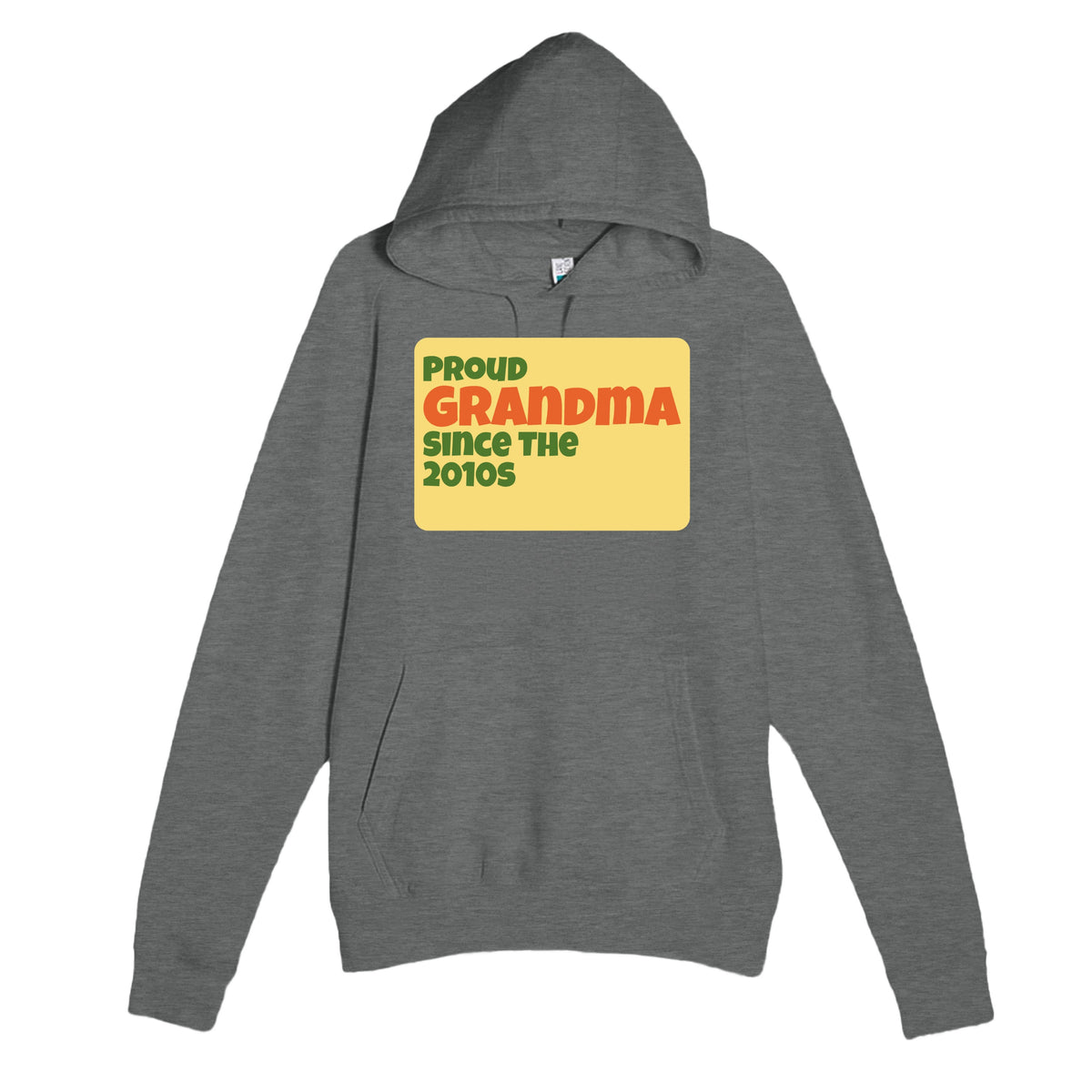 Proud Grandma • Since The 2010s — cute graphite heather unisex hoodie