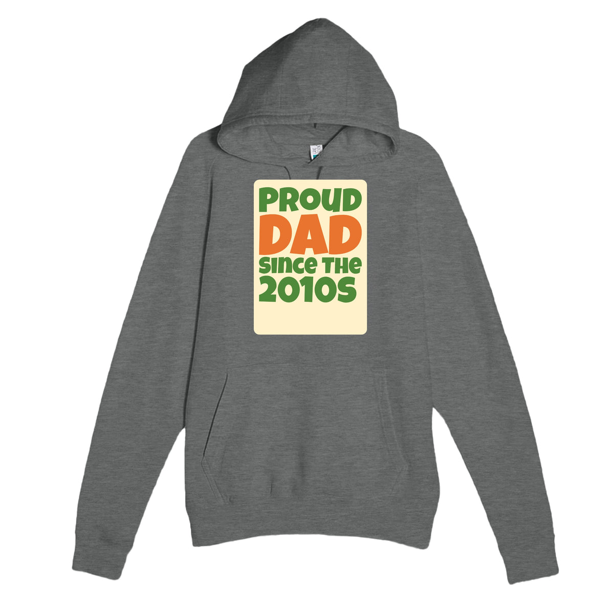 Proud Dad • Since The 2010s — cute graphite heather unisex hoodie
