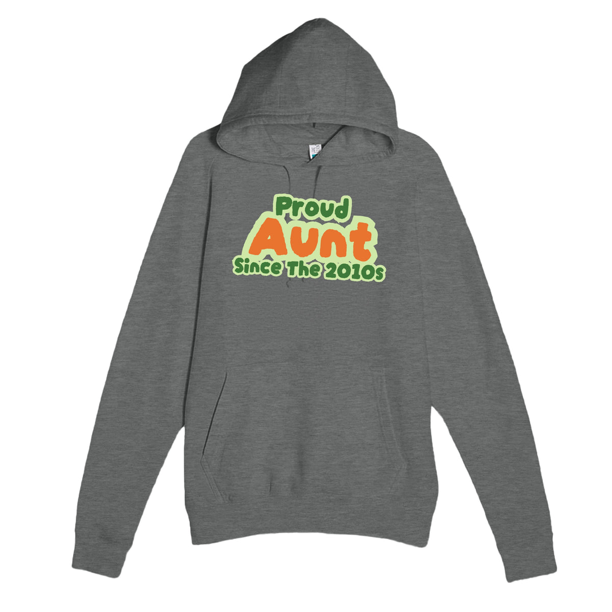 Proud Aunt • Since The 2010s — cute graphite heather unisex hoodie
