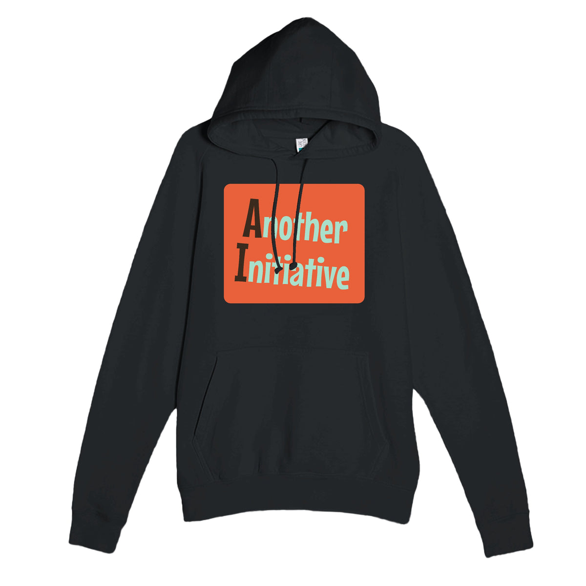 Another Initiative — funny black unisex hoodie