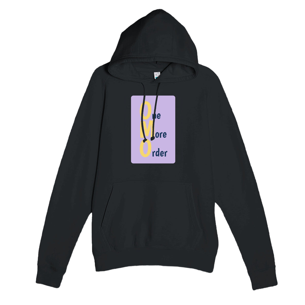 One More Order — funny black unisex hoodie