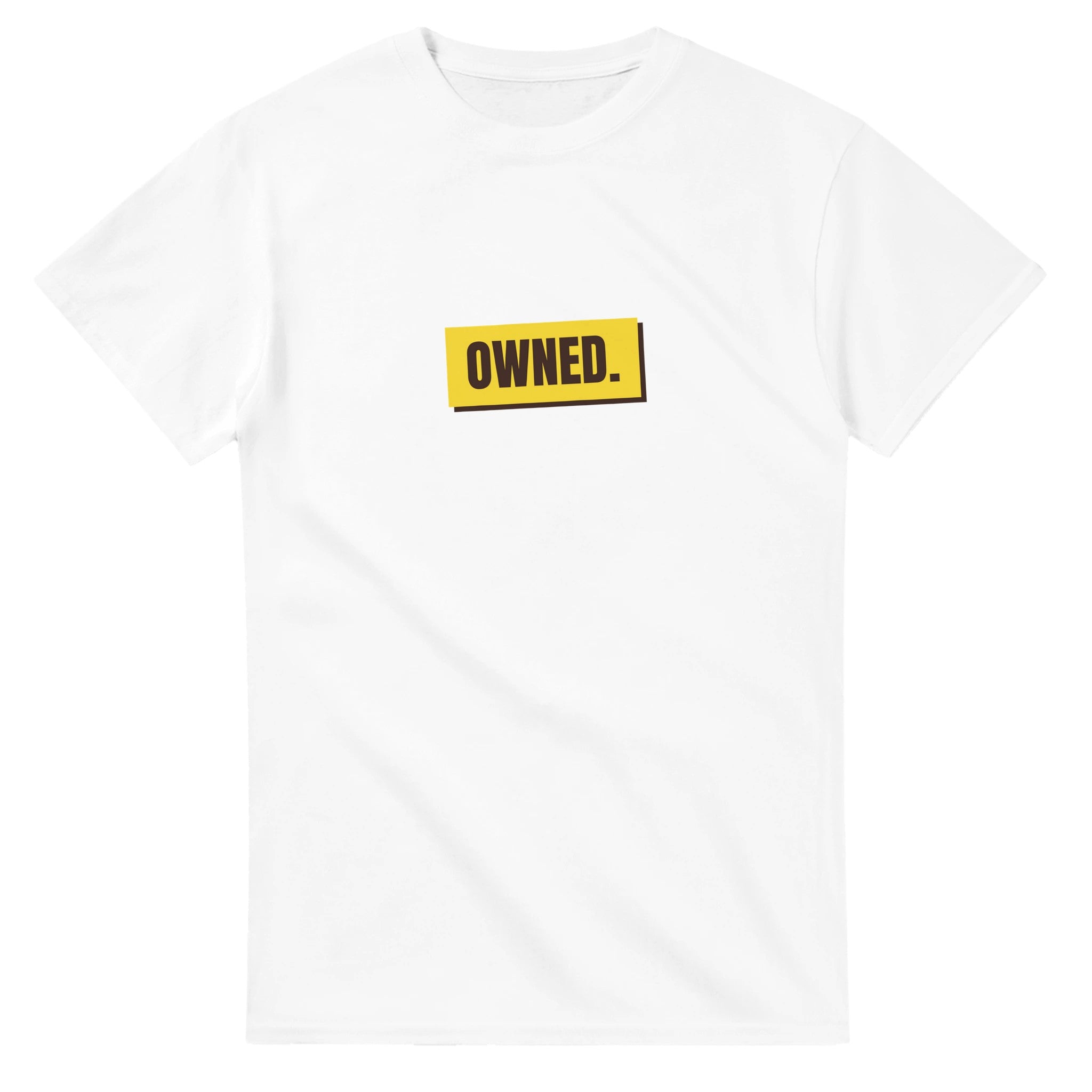 Owned — white unisex t-shirt