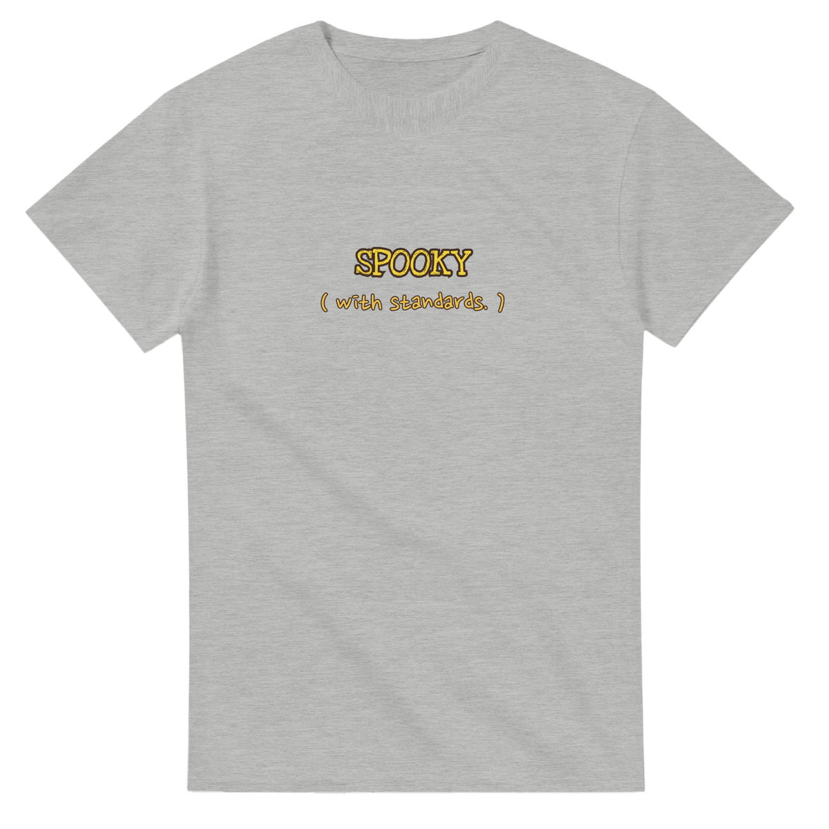 Spooky With Standards — ash unisex t-shirt