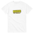 Veteran. Still Showing Up — white unisex t-shirt