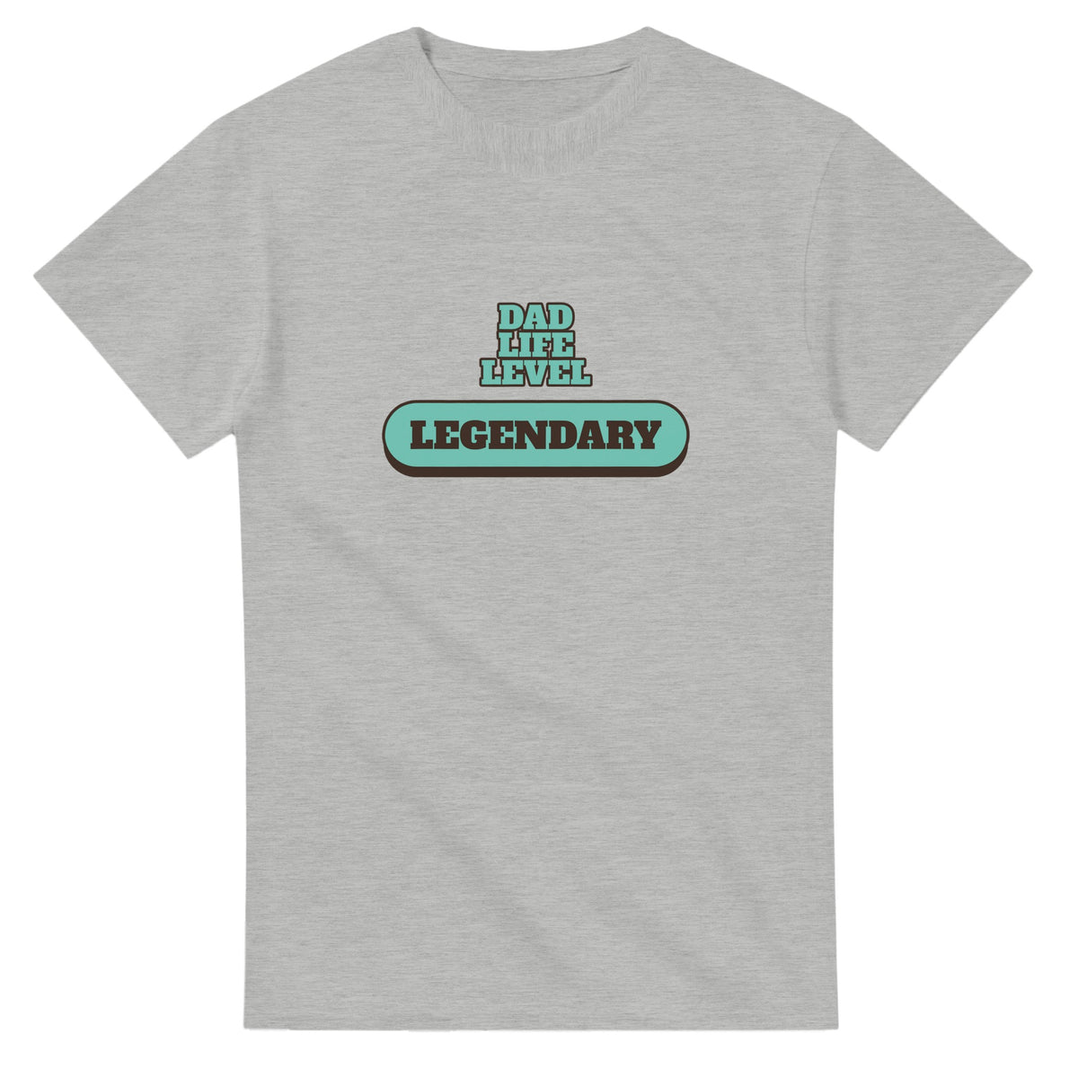 Dad Life Level: Legendary — ash unisex t-shirt