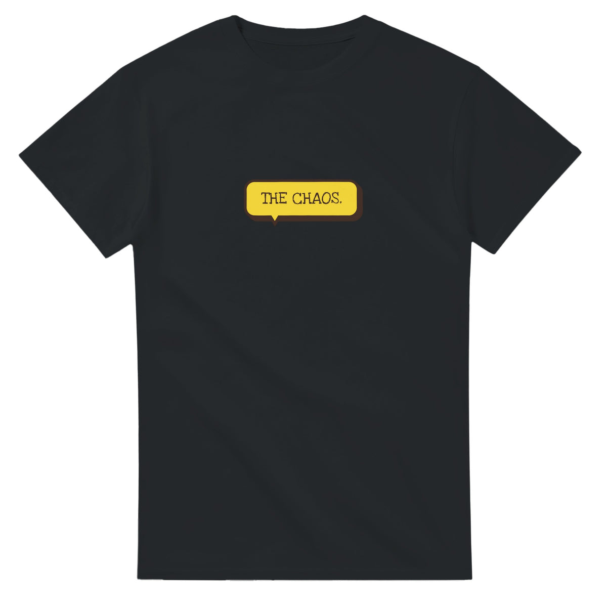 The Chaos — black unisex t-shirt