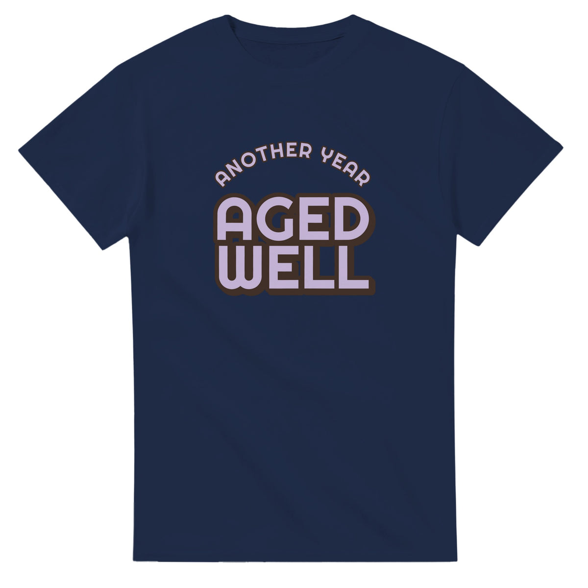 Another Year: Aged Well — navy unisex t-shirt