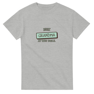 Best Grandma At This Table — ash unisex t-shirt