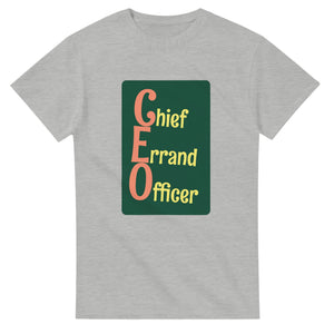 Chief Errand Officer — ash unisex t-shirt