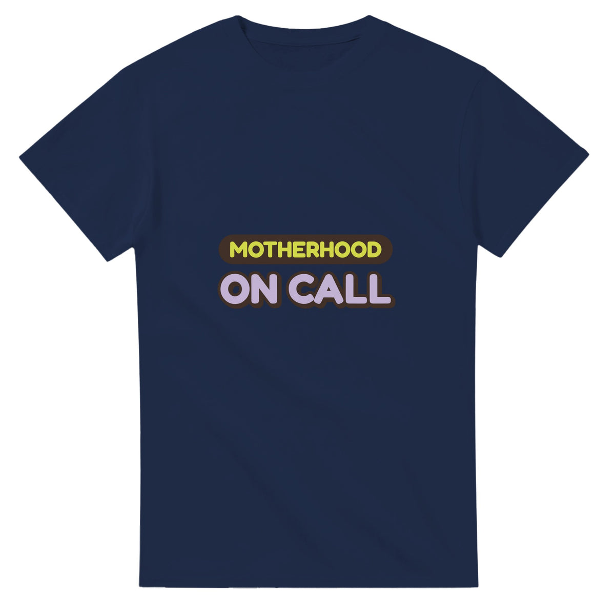 Motherhood: On Call — navy unisex t-shirt