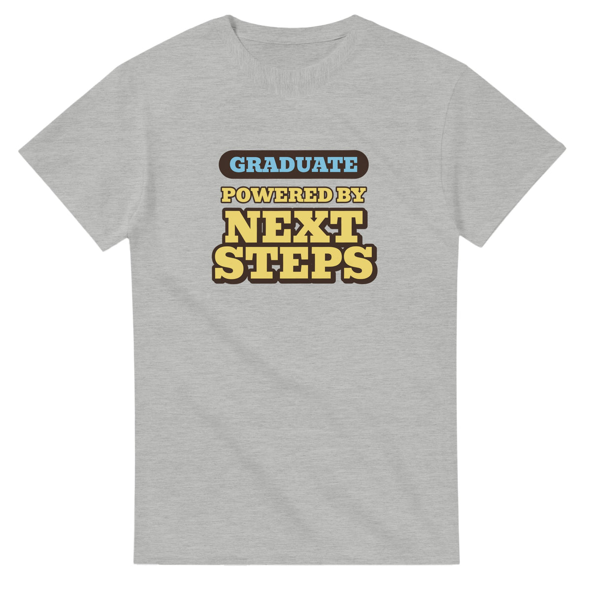 Graduate Powered By Next Steps — ash unisex t-shirt