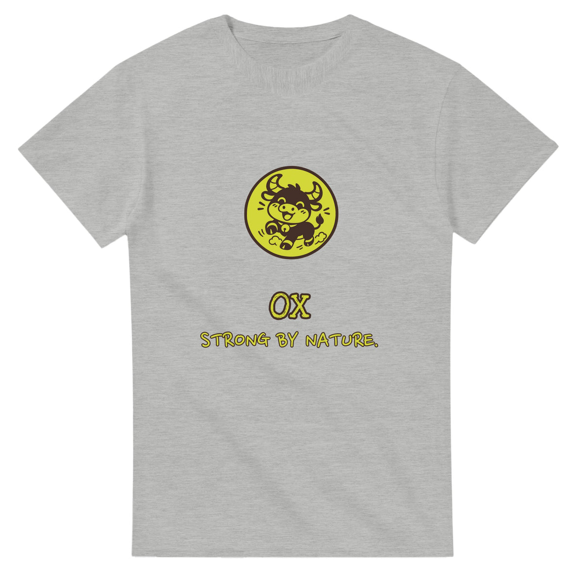 Ox • Strong By Nature — ash unisex t-shirt