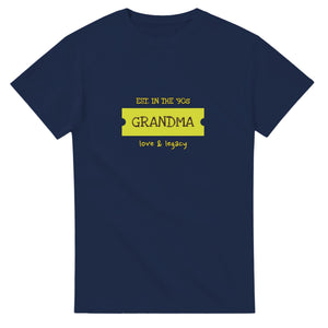 Grandma • Est. In The ’90s • Love & Legacy — navy unisex t-shirt