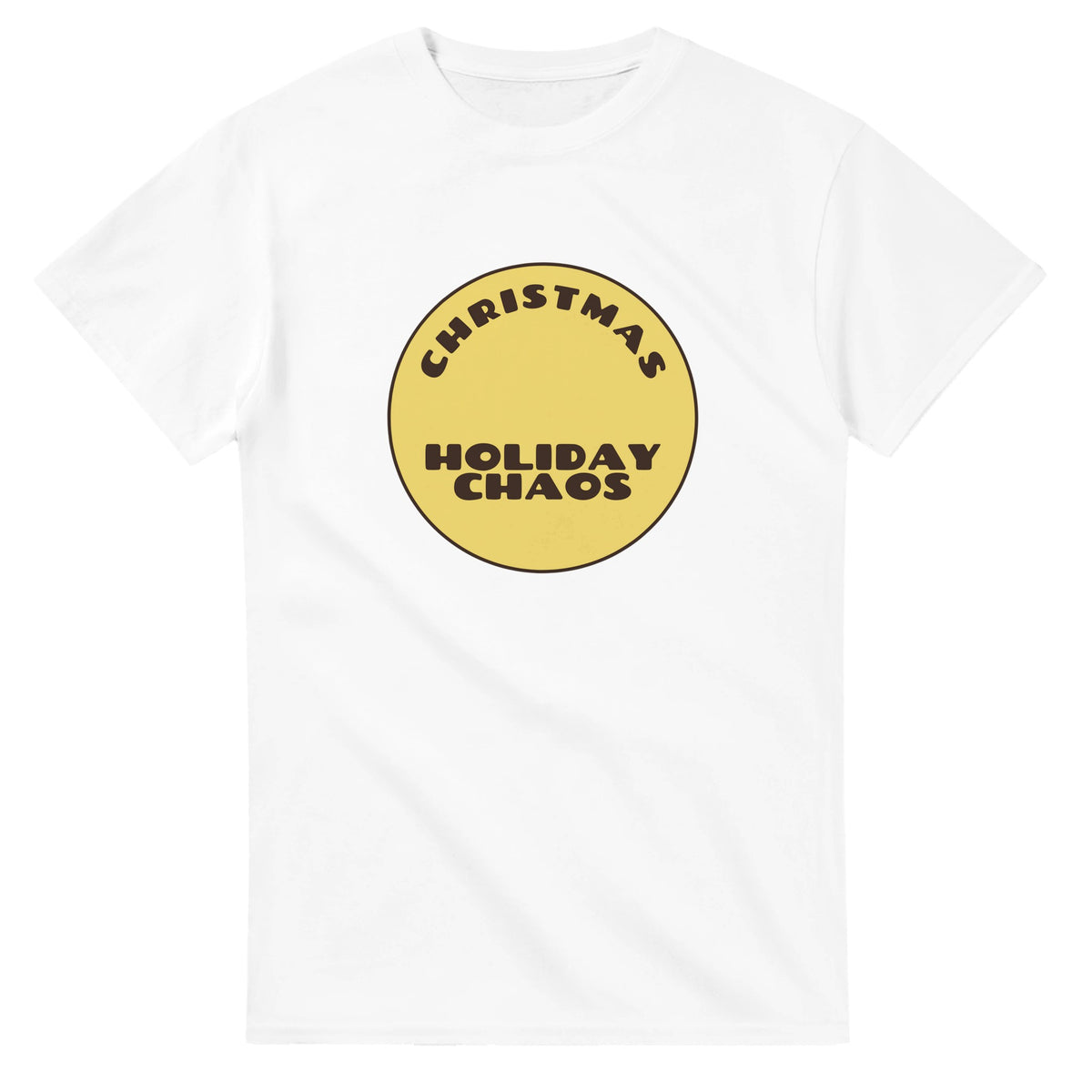 Christmas: Holiday Chaos — white unisex t-shirt