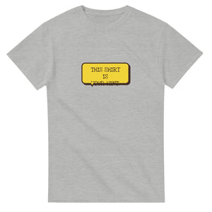 This Shirt Is Your Hint — ash unisex t-shirt