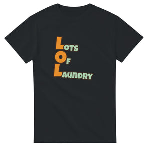 Lots of Laundry — black unisex t-shirt