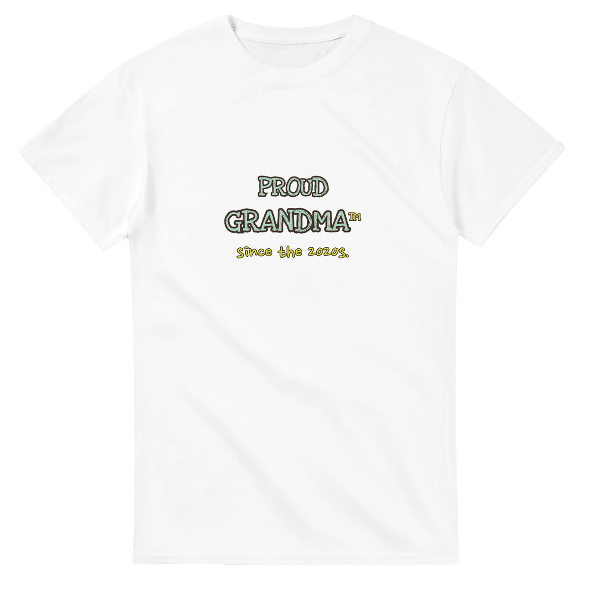 Proud Grandma • Since The 2020s — white unisex t-shirt