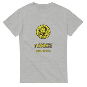 Monkey • Fast Track — ash unisex t-shirt
