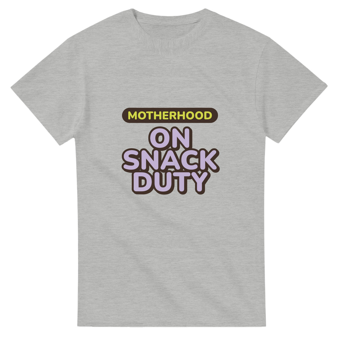 Motherhood: On Snack Duty — ash unisex t-shirt