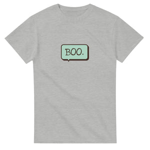 Boo. — ash unisex t-shirt