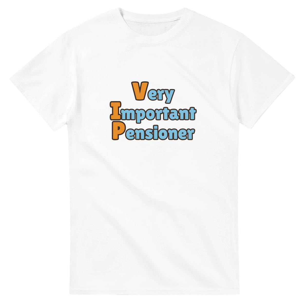 Very Important Pensioner — white unisex t-shirt