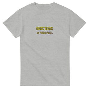 Best Boss. Verified — ash unisex t-shirt