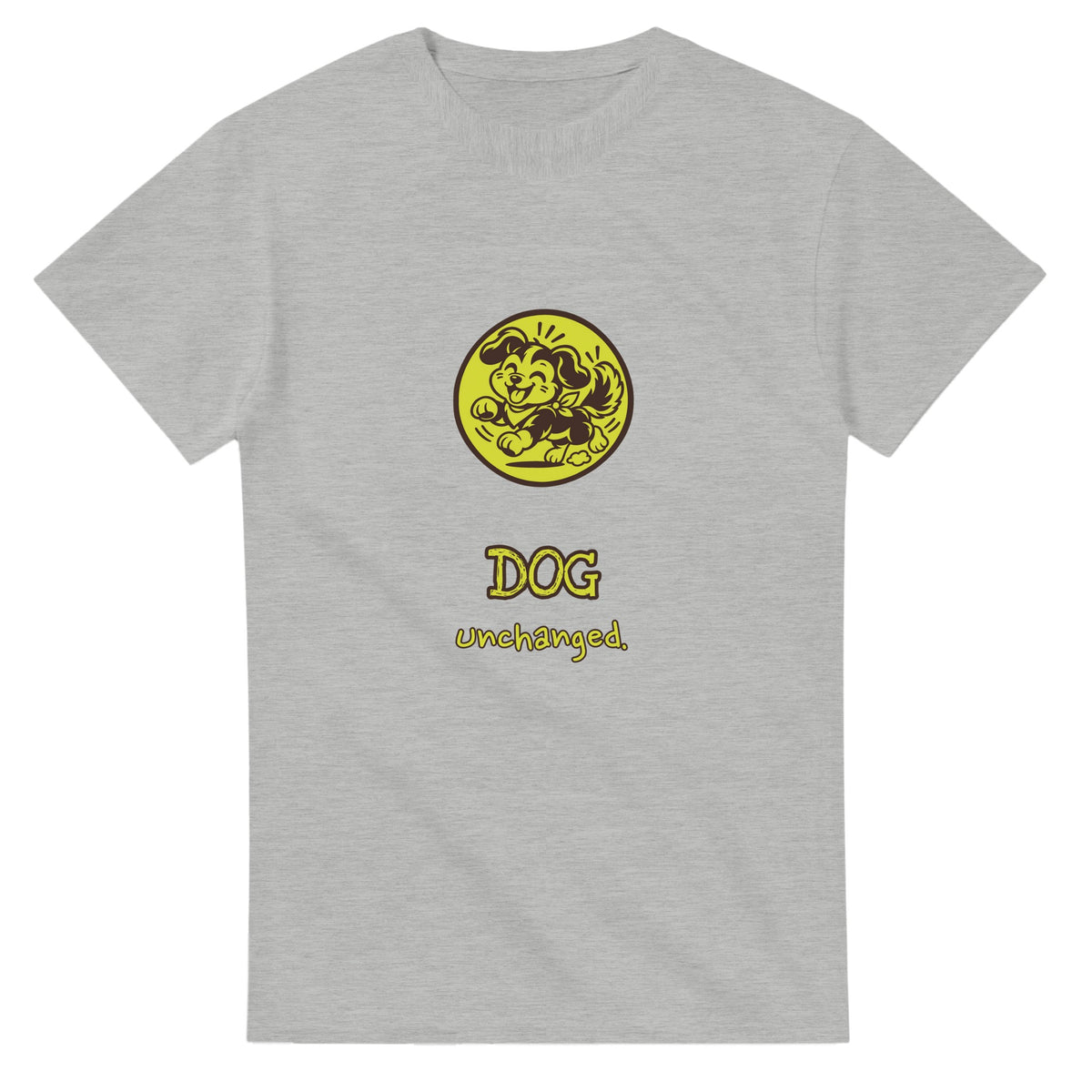 Dog • Unchanged — ash unisex t-shirt