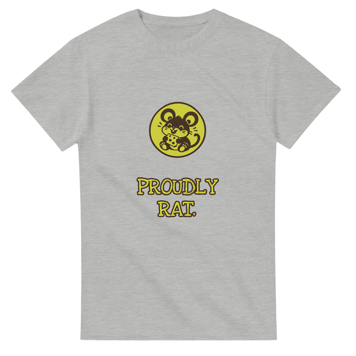 Proudly Rat — ash unisex t-shirt