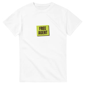 Free Agent — white unisex t-shirt