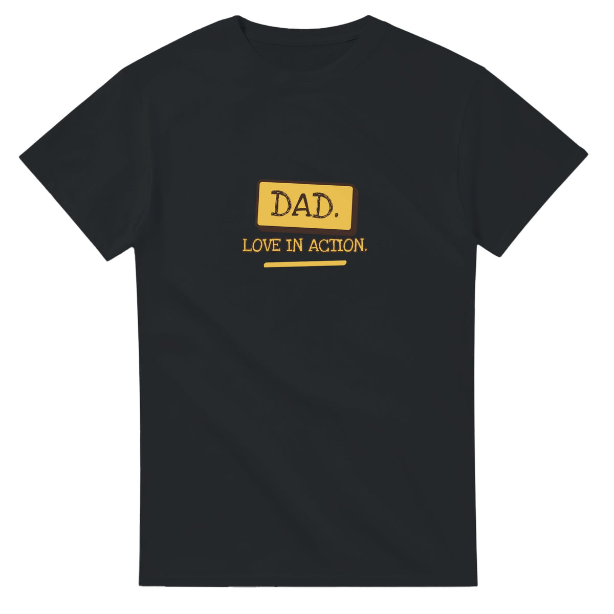 Dad Energy — black unisex t-shirt