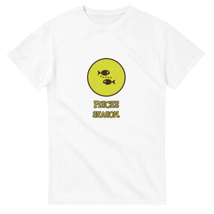 Pisces Season — white unisex t-shirt