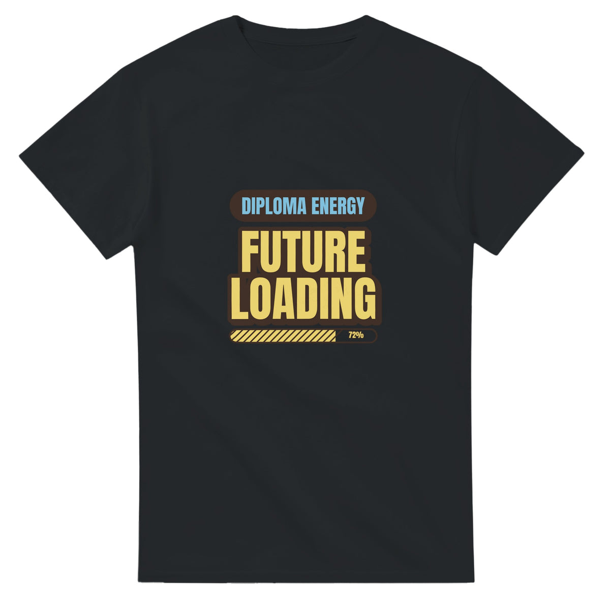 Diploma Energy: Future Loading — black unisex t-shirt