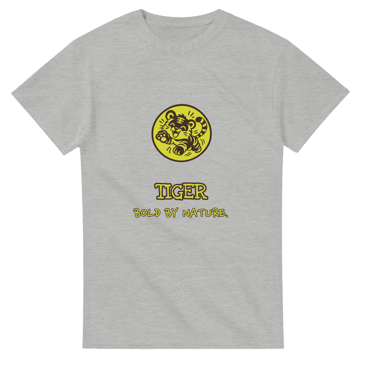 Tiger • Bold By Nature — ash unisex t-shirt