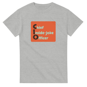Chief Inside-joke Officer — ash unisex t-shirt