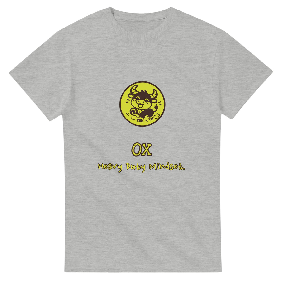Ox • Heavy Duty Mindset — ash unisex t-shirt