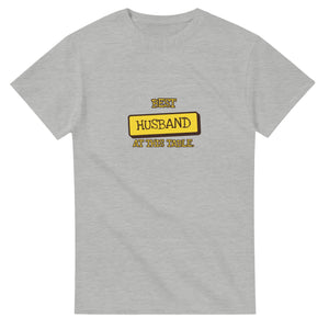 Best Husband At This Table — ash unisex t-shirt