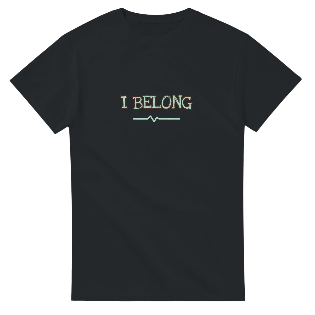 I Belong — black unisex t-shirt