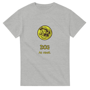 Dog • As Usual — ash unisex t-shirt