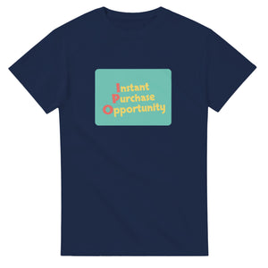 Instant Purchase Opportunity — navy unisex t-shirt