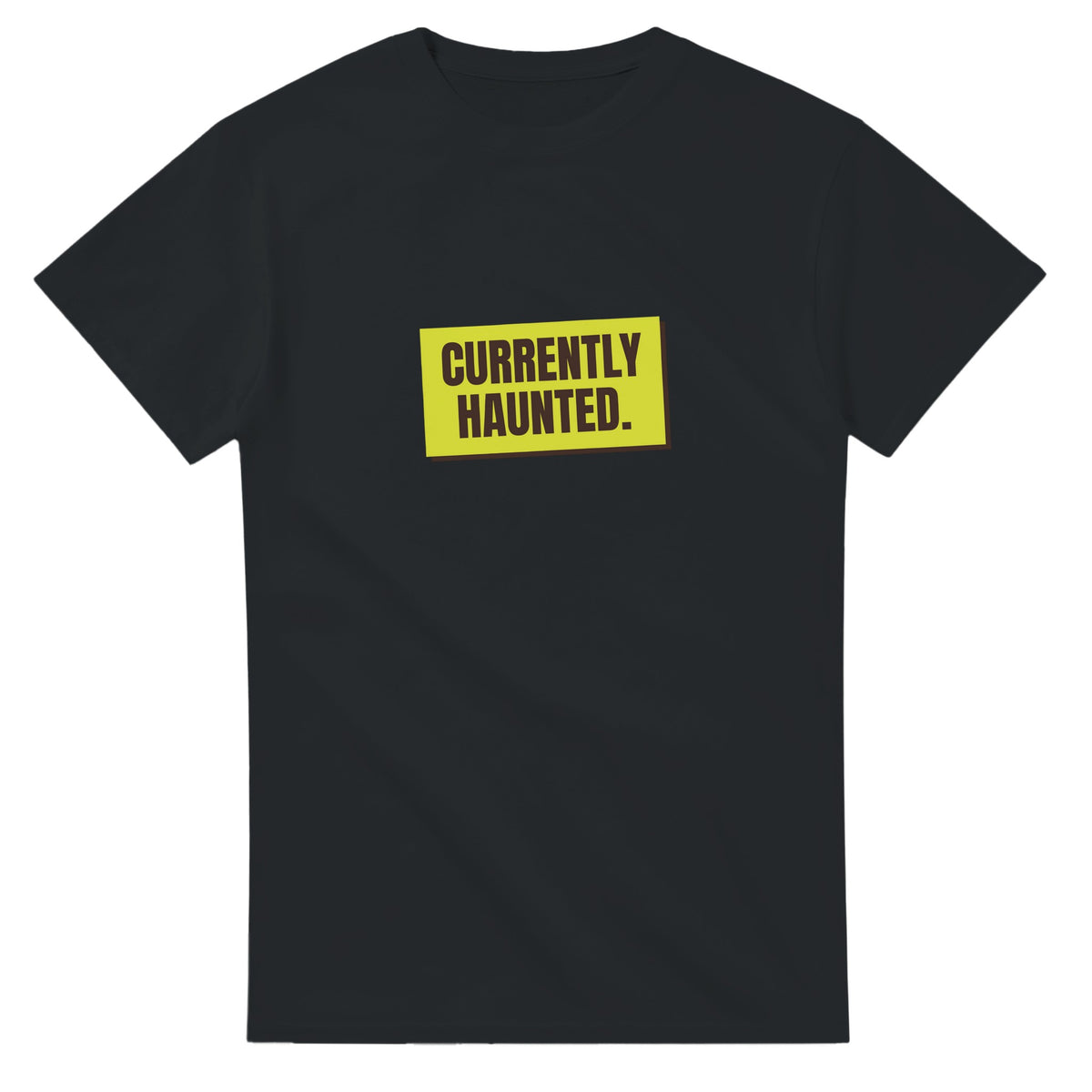 Currently Haunted — black unisex t-shirt