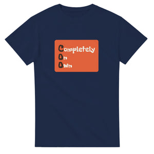 Completely On Own — navy unisex t-shirt