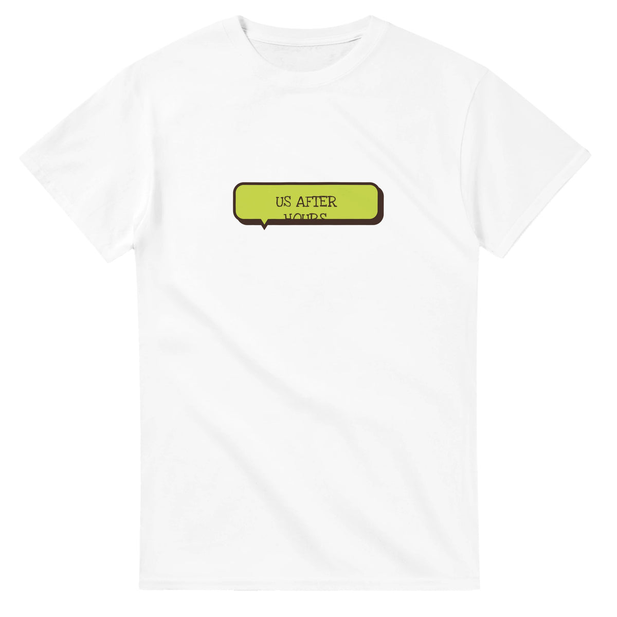 Us After Hours — white unisex t-shirt